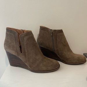 Lucky Brand Wedge Booties